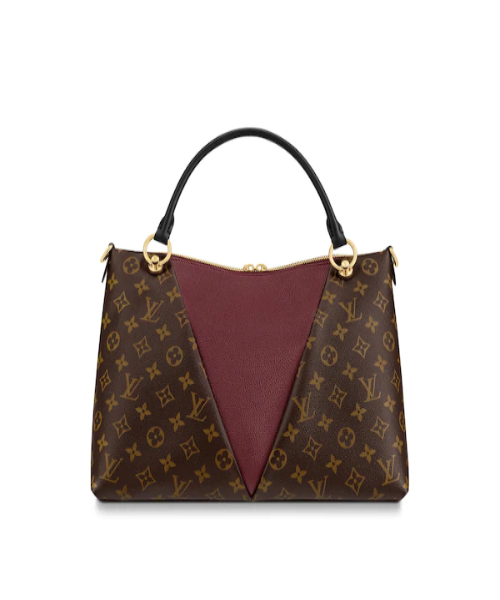 LV V Tote MM Monogram Bordeaux - Image 6