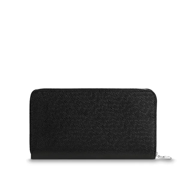 LV Zippy Organizer Taiga Leather Black - Image 6