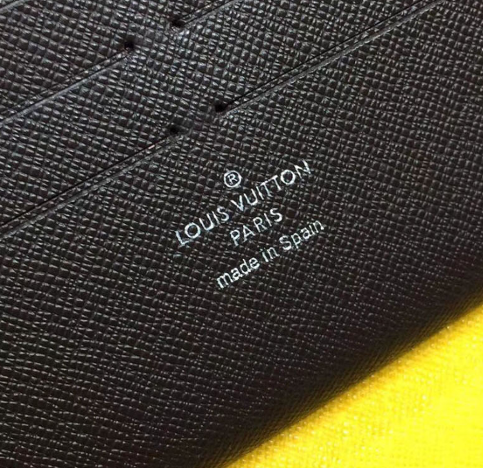 LV Zippy Organizer Epi Leather Blue and Gray - Image 7