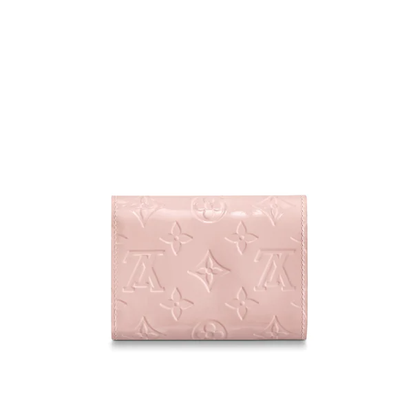 LV Victorie Wallet Monogram Vernis Leather Rose Ballerine - Image 6