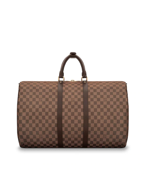 lv keepall bandouliere 55 damier ebene - Image 6