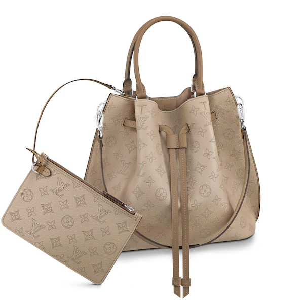LV Girolata Handbag Mahina Galet - Image 7