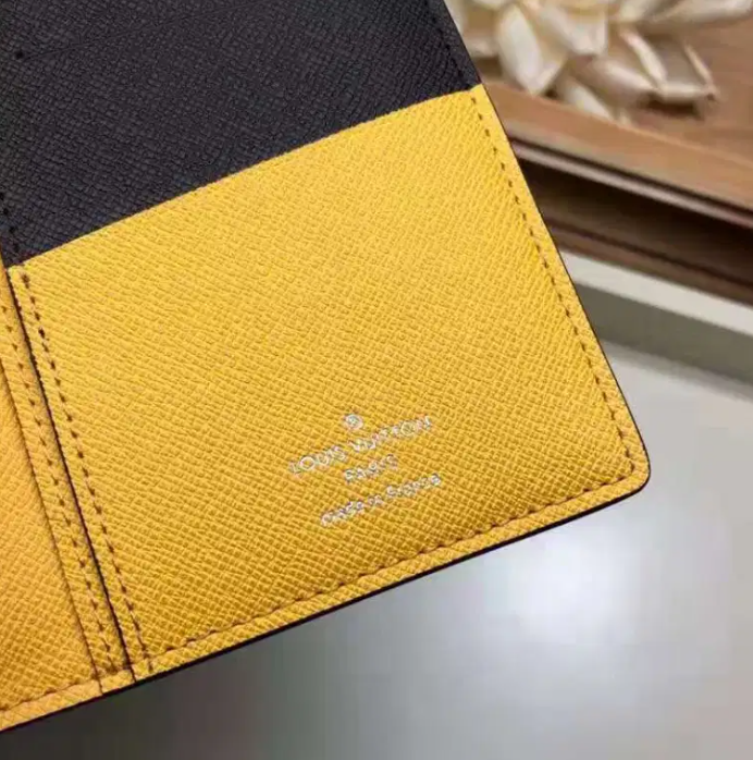 LV Brazza Wallet Epi Leather Blue - Image 7