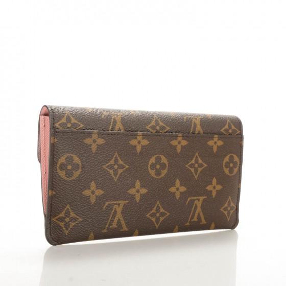 LV Jeanne Wallet Monogram Rose Ballerine Pink - Image 2