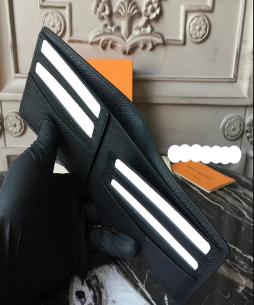 LV Slender Wallet Epi Leather Hexagon Black - Image 2