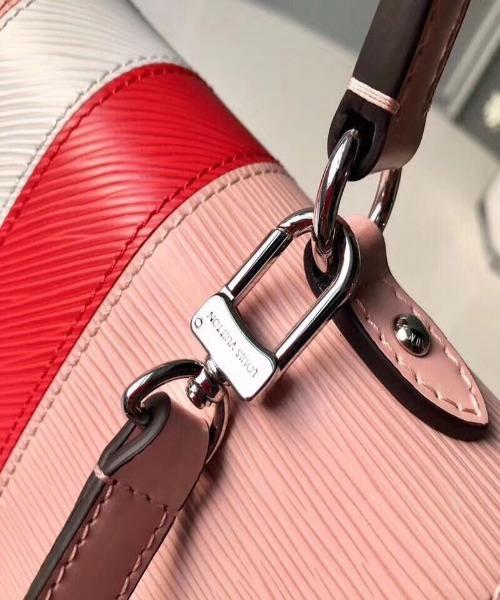 LV Cluny MM Epi Leather Rose Ballerine - Image 2
