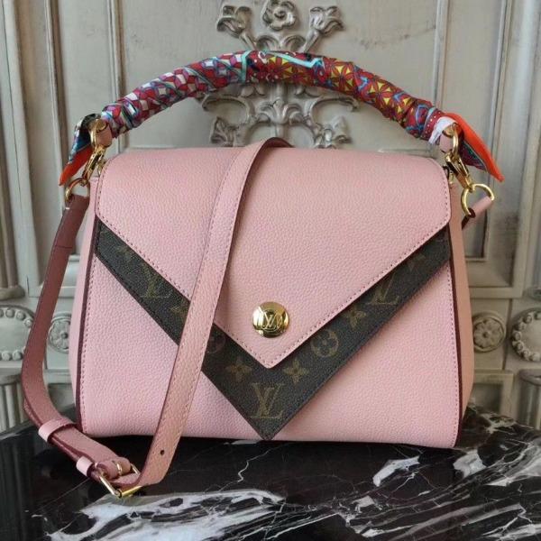 LV Double V Handbag Rose Poudre - Image 2