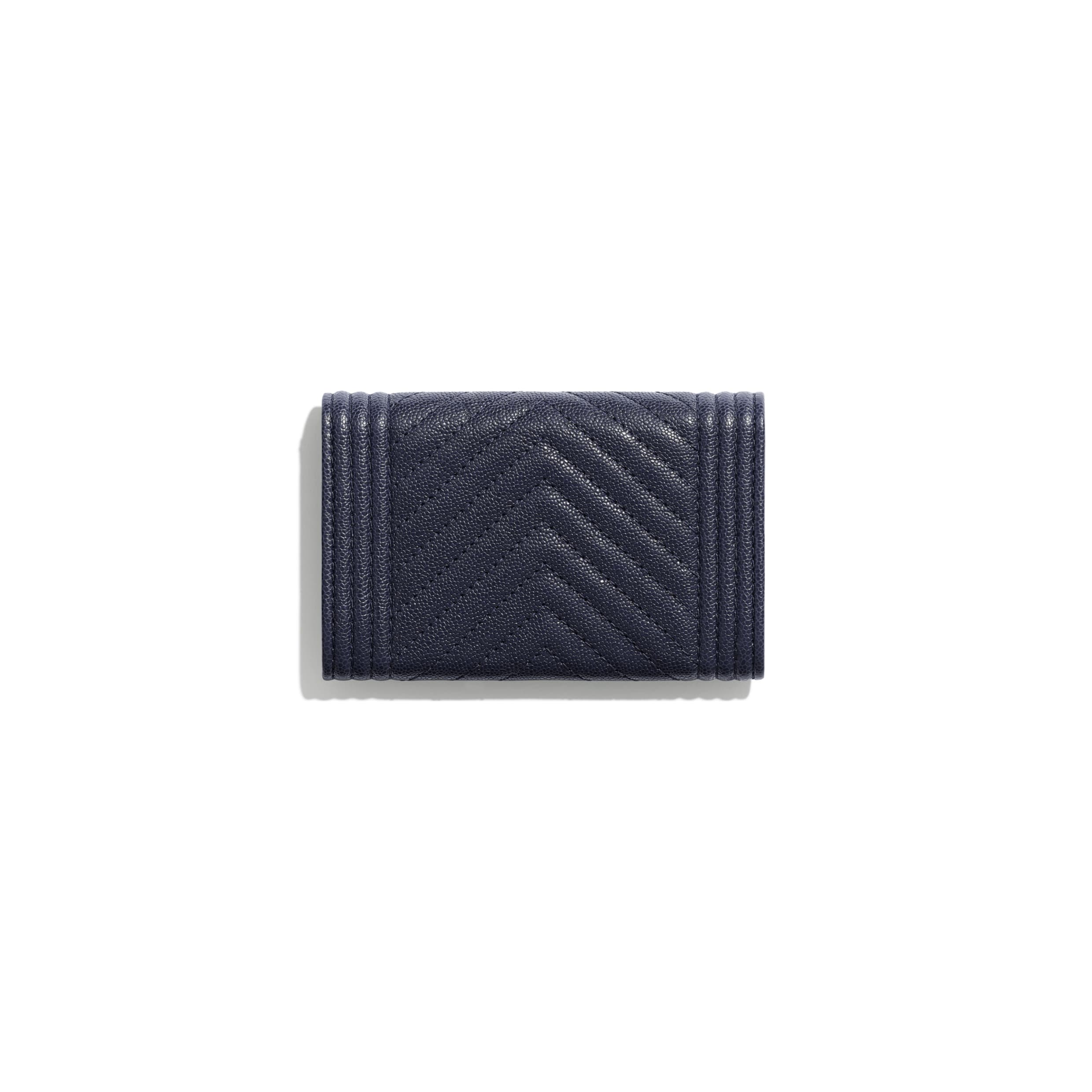 Chanel Boy Chanel Flap Card Holder Black - Image 4
