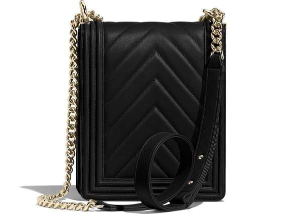 Chanel Boy Handbag Black - Image 4