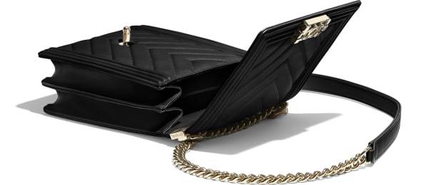 Chanel Boy Handbag Black - Image 2