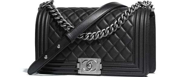 Chanel Boy Handbag Black - Image 2