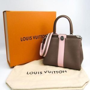 LV Astrid Veau Nuage Leather Taupe