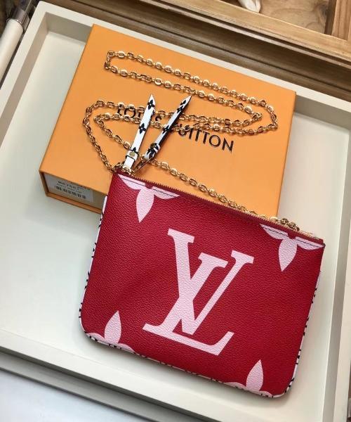 LV Pochette Double Zip Monogram - Image 4