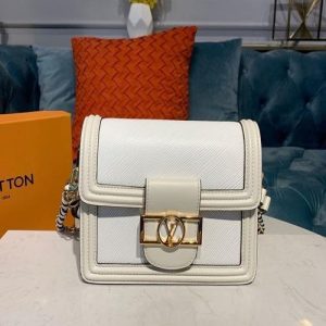 LV Mini Dauphine Spring 2020 Snow