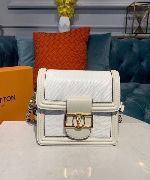 LV Mini Dauphine Spring 2020 Snow
