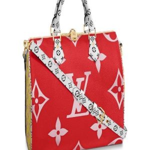 LV Speedy Bandouliere 30 Monogram Rouge