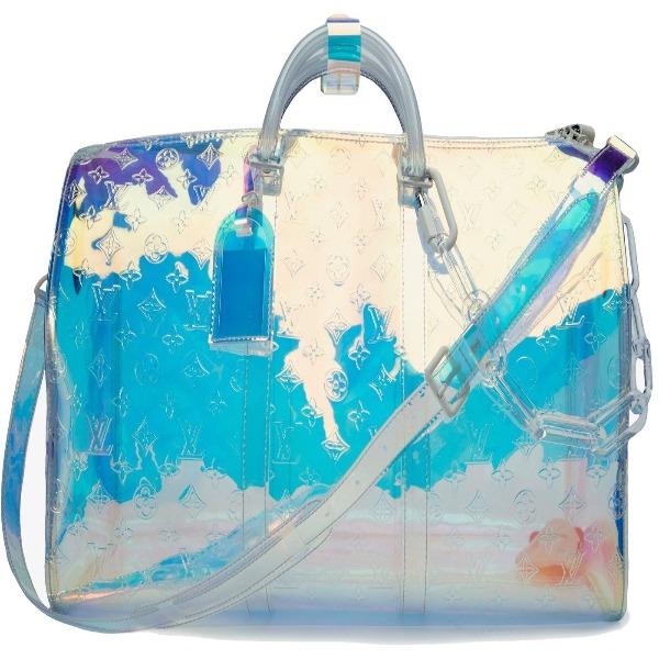 LV Keepall Bandouliere 50 Iridescent Prism - Image 2