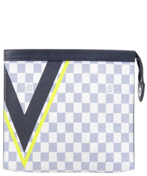 LV Pochette Voyage MM Damier Azur Canvas - Image 4