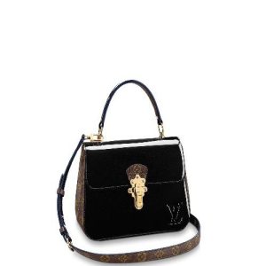 LV Cherrywood PM Patent Leather Black