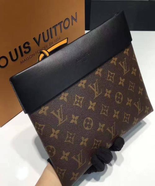 LV Pochette Tuileries Monogram Coated Canvas - Image 2