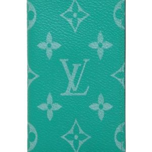 LV Pocket Organiser Taiga Monogram Vert