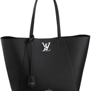 LV Lockme Cabas Bag Noir