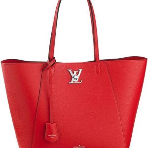 LV Lockme Cabas Bag Rubis