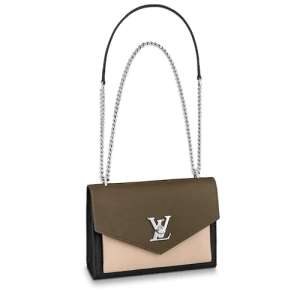 LV MyLockMe BB Laurier Toffee Latte Black