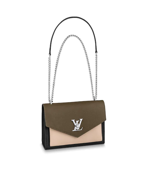 LV MyLockMe BB Laurier Toffee Latte Black