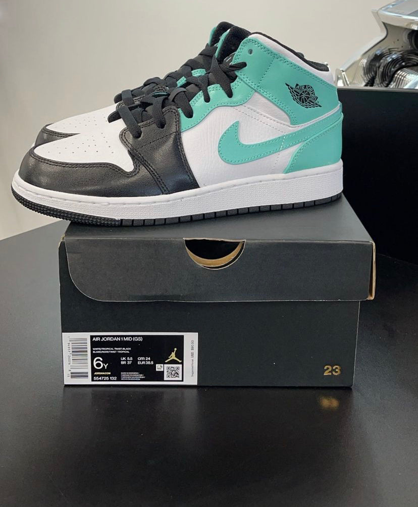 Air Jordan 1 Mid 'Tropical Twist' - Image 5