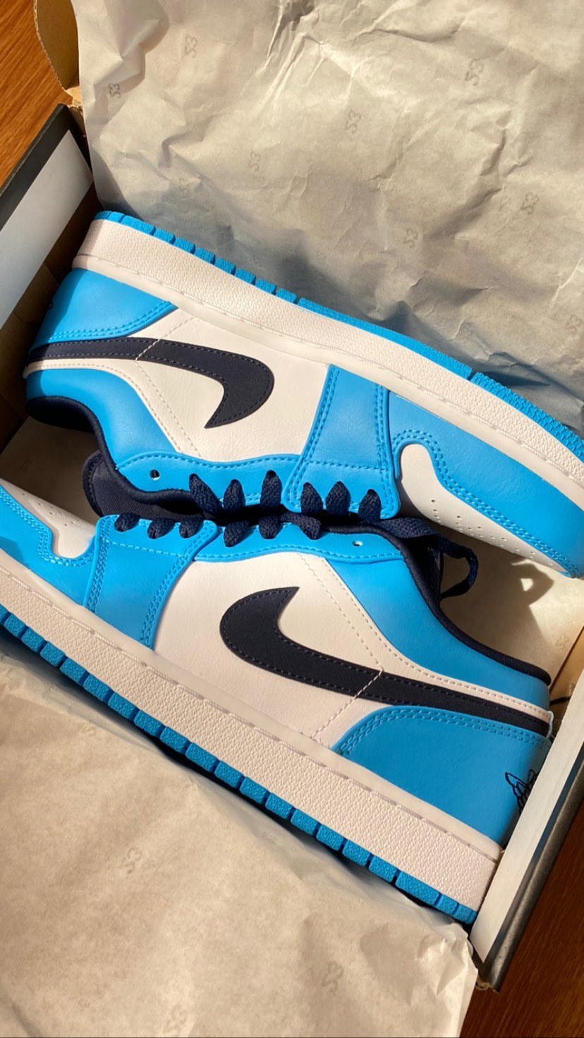 Air Jordan 1 Low 'UNC' 2021 - Image 5