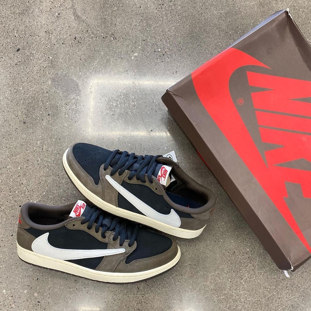 Air Jordan 1 Low "Travis Scott" Mocha - Image 9
