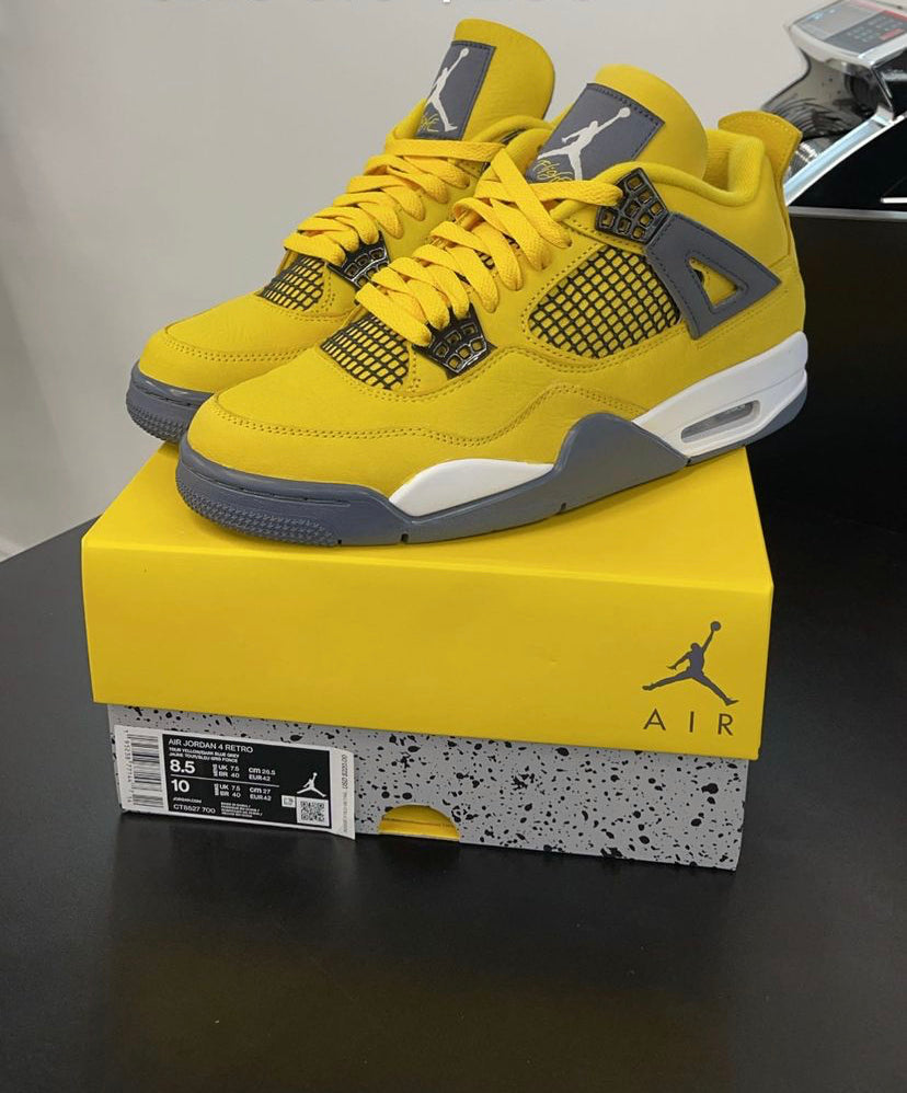 Air Jordan 4 Retro 'Lightning' 2021 - Image 12