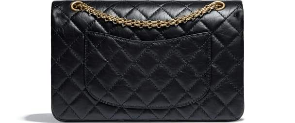 Chanel 2.55 Handbag Aged Calfskin Black - Image 2