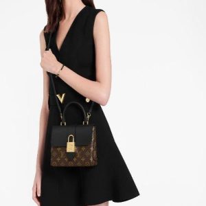 LV Locky BB Monogram Canvas Laurier