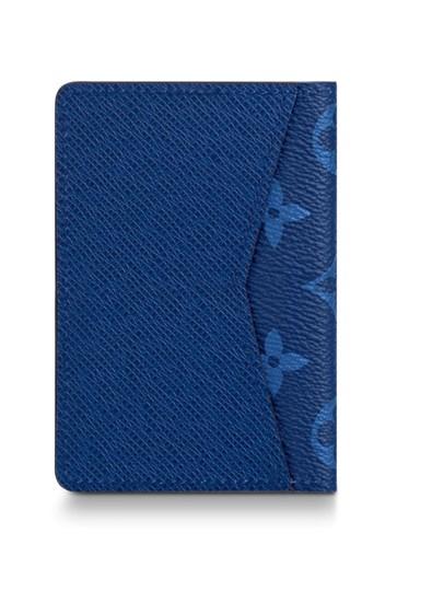 LV Pocket Organiser Taiga Monogram Cobalt - Image 2