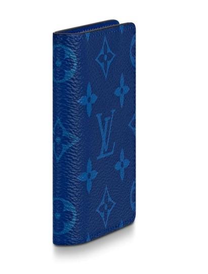 LV Pocket Organiser Taiga Monogram Cobalt - Image 4