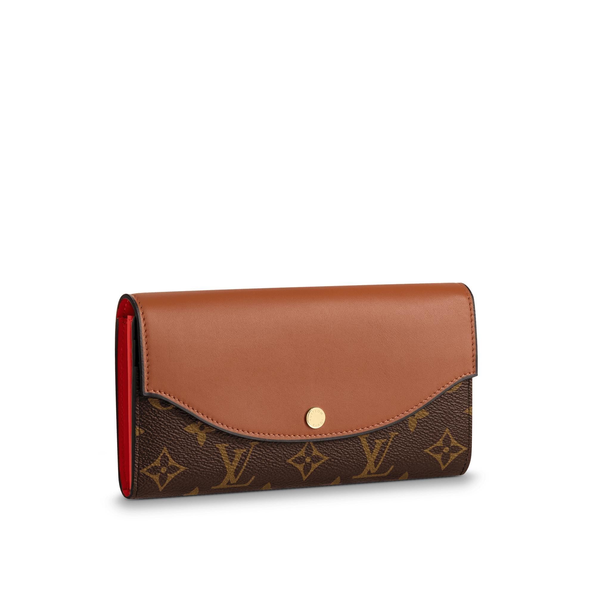 LV Sarah Tuileres Wallet Monogram Marron - Image 3