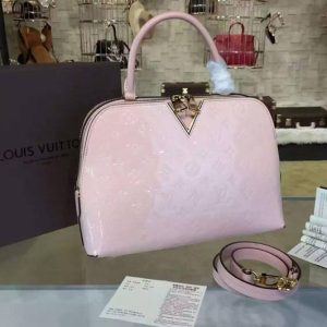 LV Melrose Monogram Vernis Pink