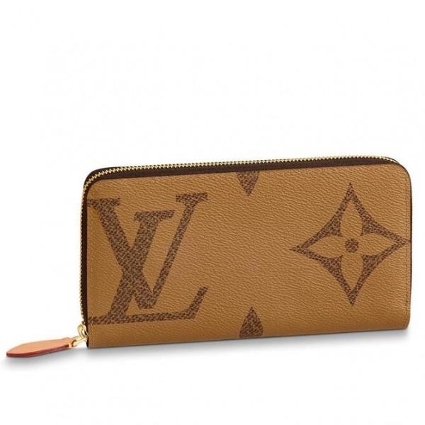LV Monogram Reverse Zippy Wallet Brown - Image 4