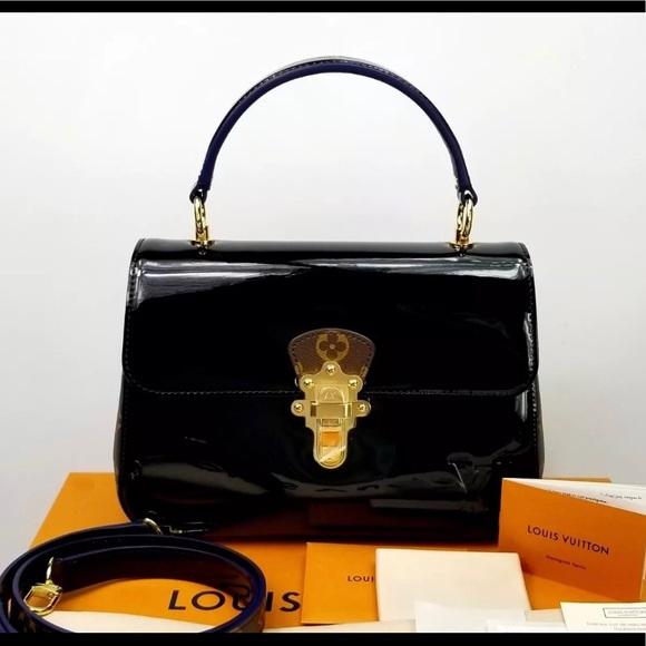 LV Cherrywood PM Patent Leather Black - Image 3