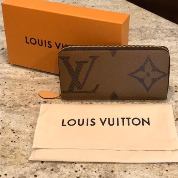 LV Monogram Reverse Zippy Wallet Brown - Image 3