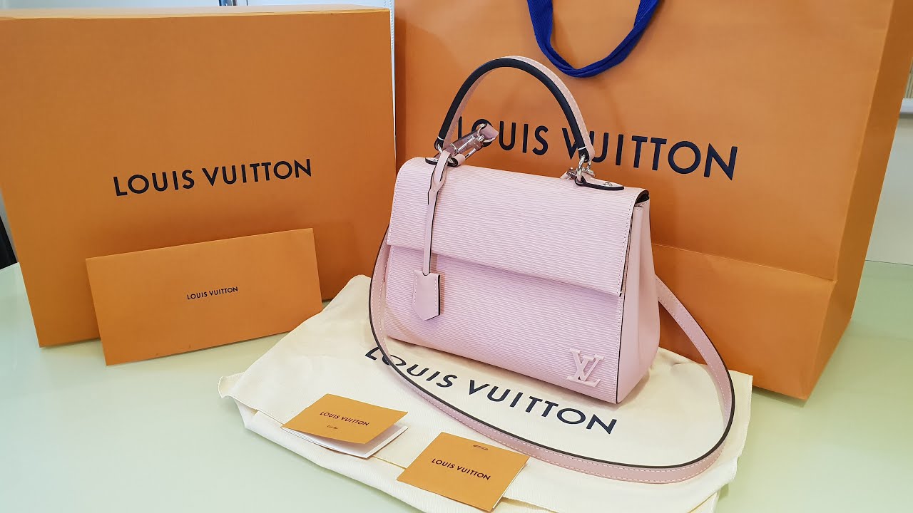 LV Cluny BB Bag Epi Leather Rose Ballerine - Image 4