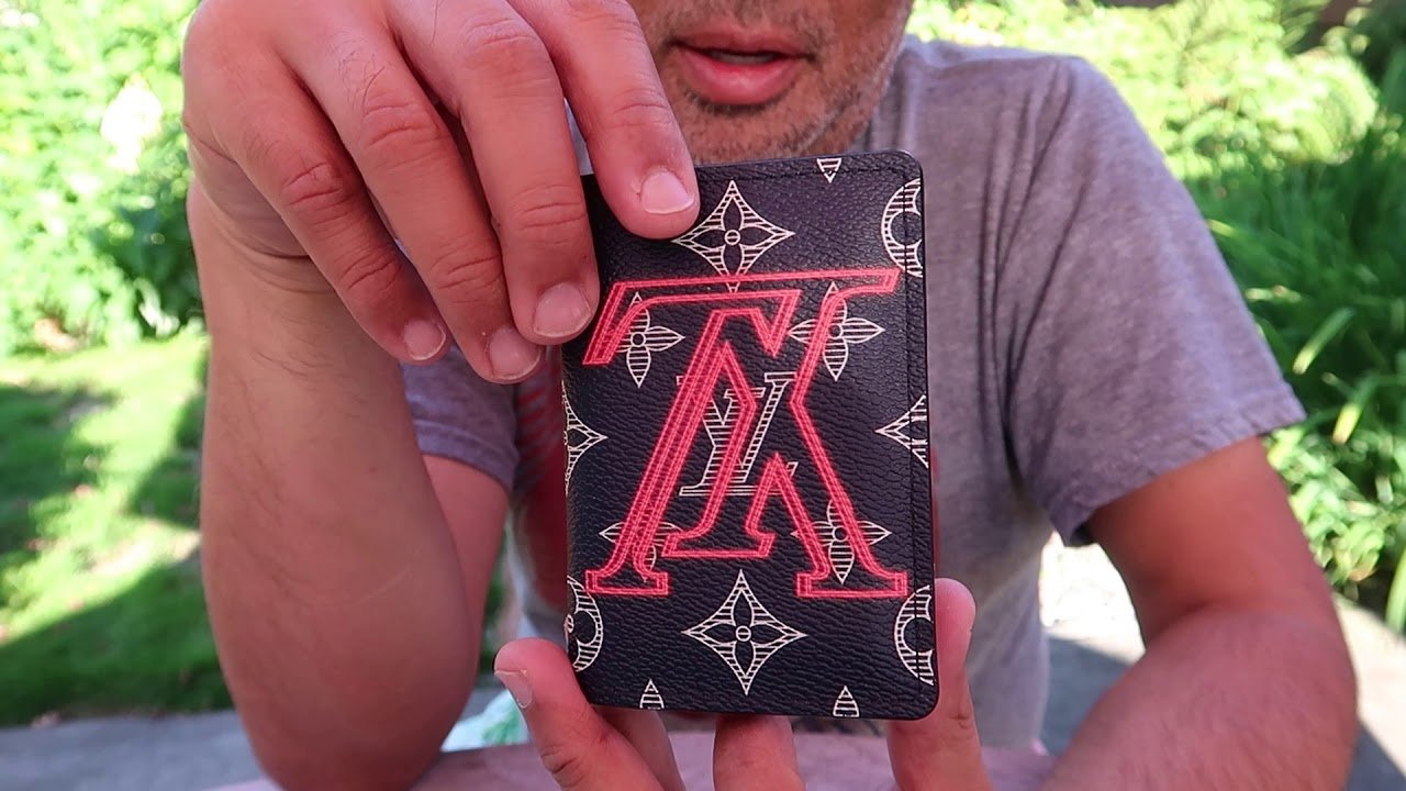 LV Pocket Organizer Monogram Upside Down Canvas - Image 4