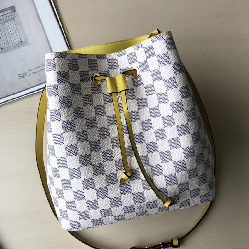LV NéoNoé Damier Azur Canvas Pineapple Limited Edition - Image 6