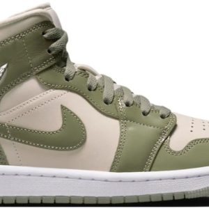 Air Jordan 1 Mid SE WMNS "Sea Glass Oil Green"