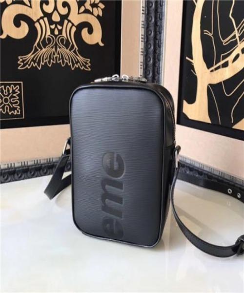 Louis Vuitton x Supreme Danube Epi PPM Black - Image 7