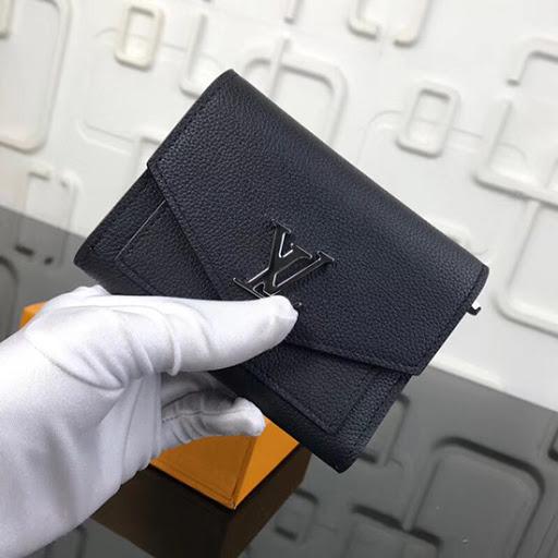 LV MyLockMe Compact Wallet Noir - Image 5